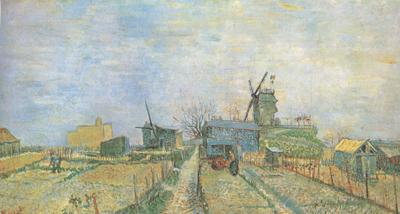 Vincent Van Gogh Vegetable Garden in Montmartre (nn04)